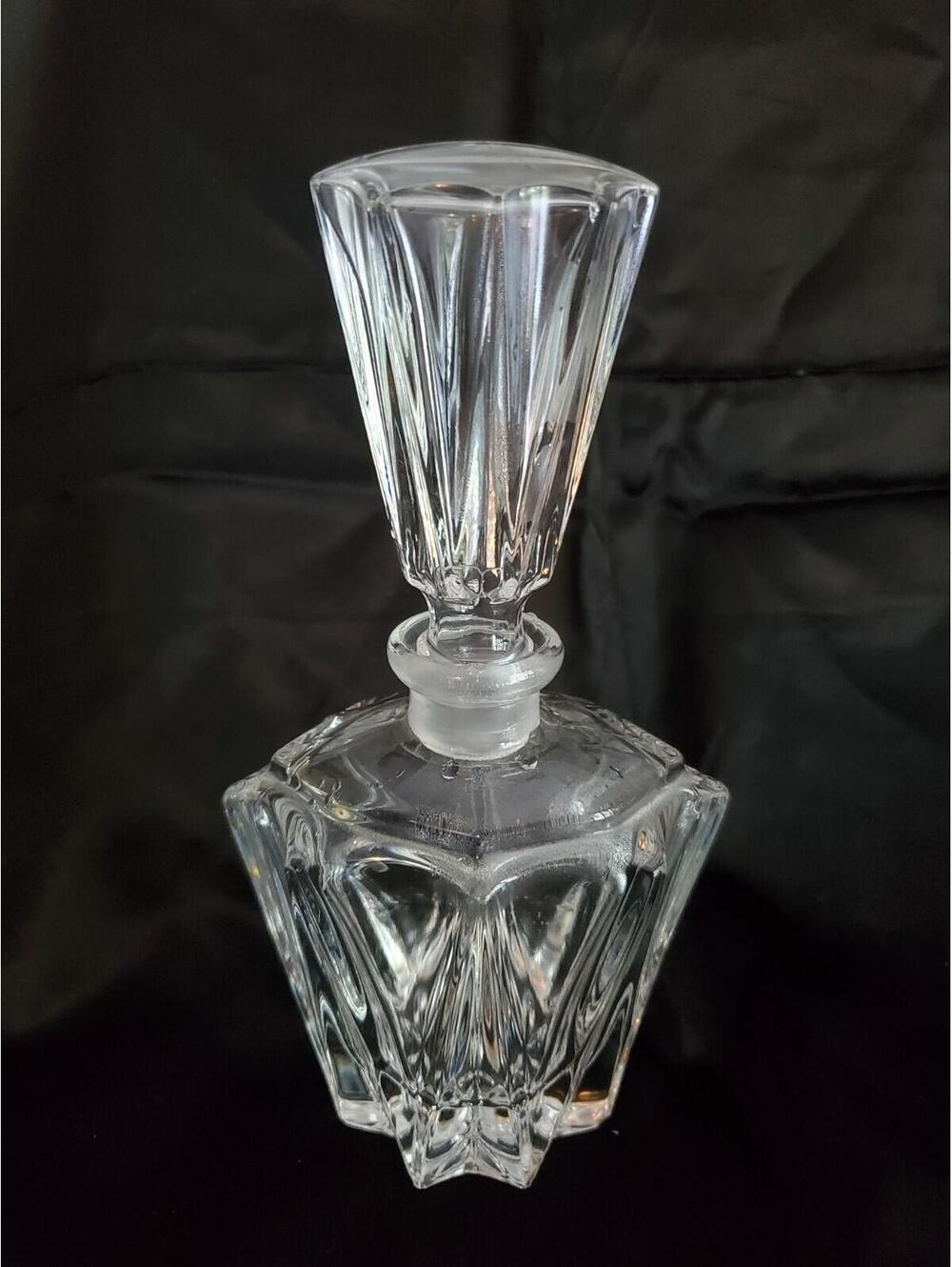 Crystal West Germany Perfume Bottle